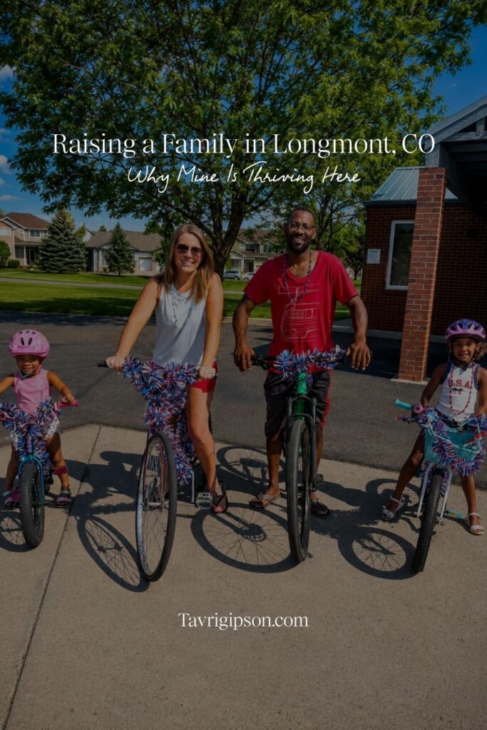 Tavri Gipson and her family in Longmont, Colorado